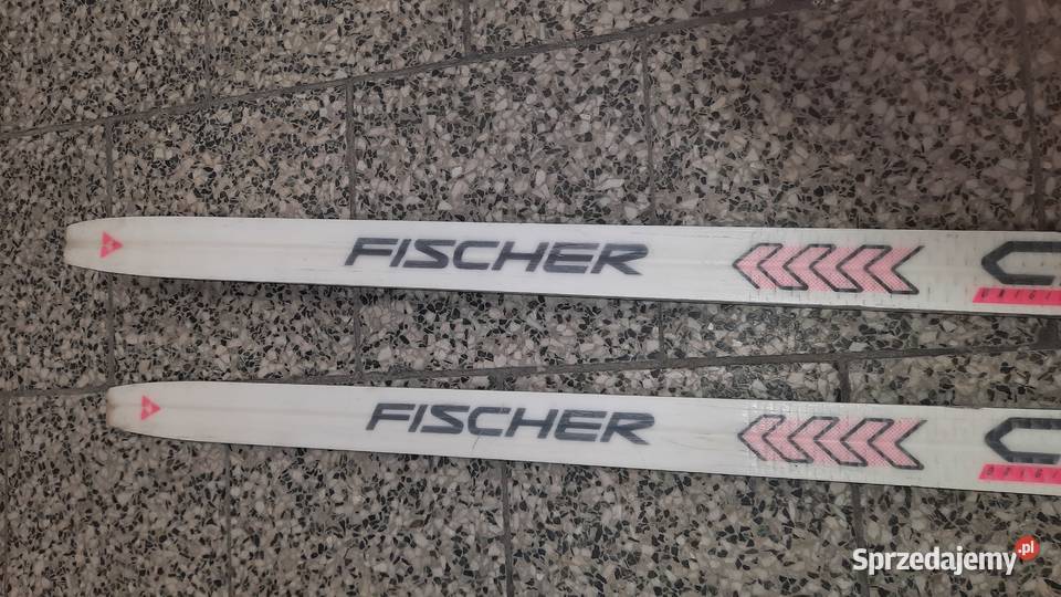 Narty biegowe FISCHER 190 wiązania SNS łuska Narty Dębica sprzedam