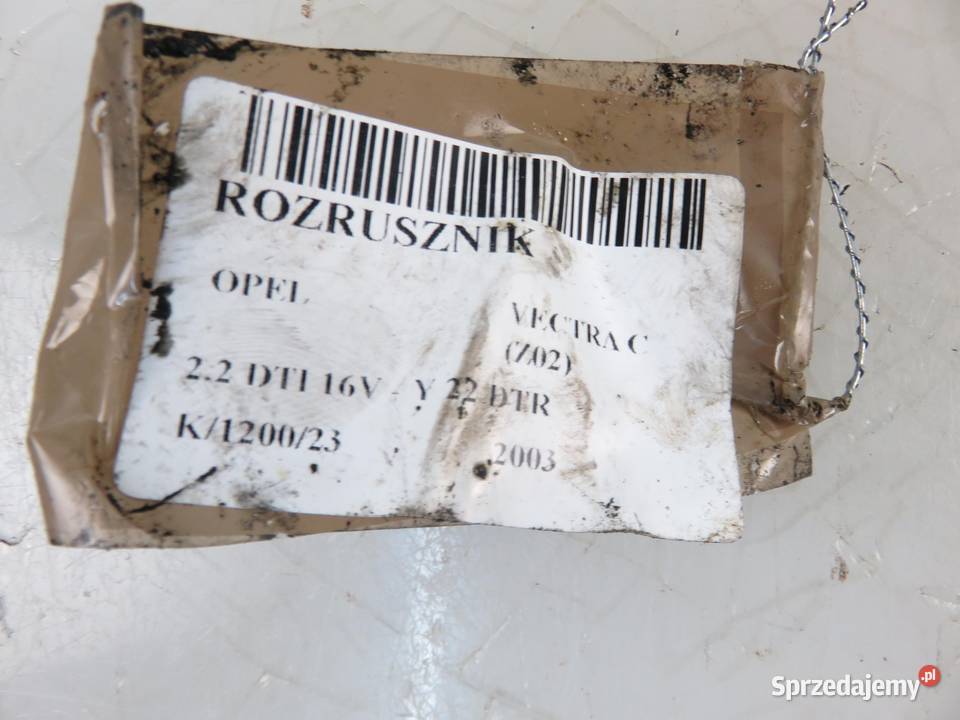 ROZRUSZNIK OPEL VECTRA C 22 DTI 16V małopolskie