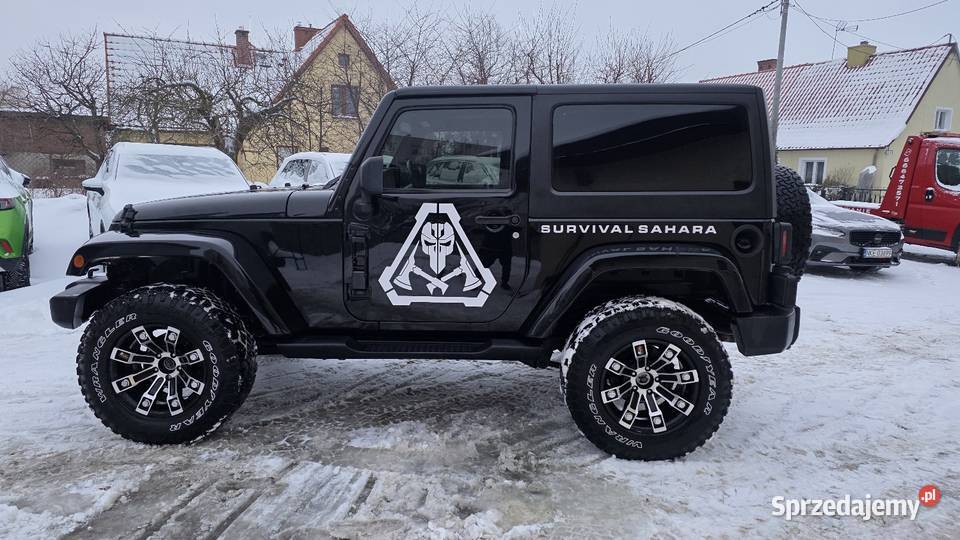 Jeep wrangler wersja Sahara 36 benzyna 2016 Kętrzyn