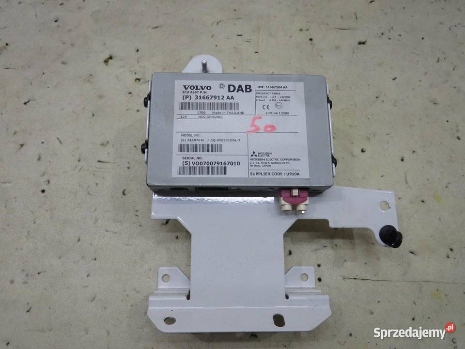 MODUŁ DAB VOLVO V40 II 20 D4 31667912AA Komputery