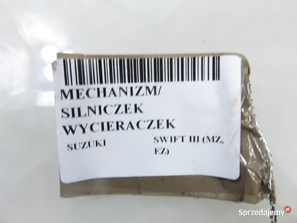 MECHANIZM WYCIERACZEK SUZUKI SWIFT MK6 osobowe