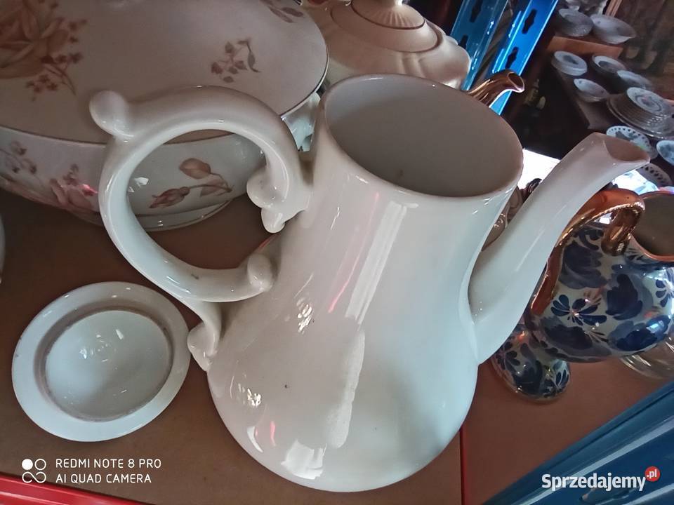 dzbanek do czekolady C T Bialy syg 18751909 Antyki, Sztuka, Kolekcje sprzedam