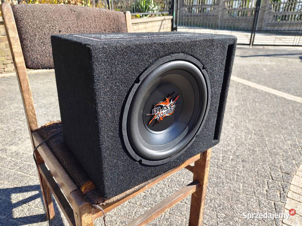 Skrzynia basowa bassowa subwoofer tuba Mac Audio Niegowonice