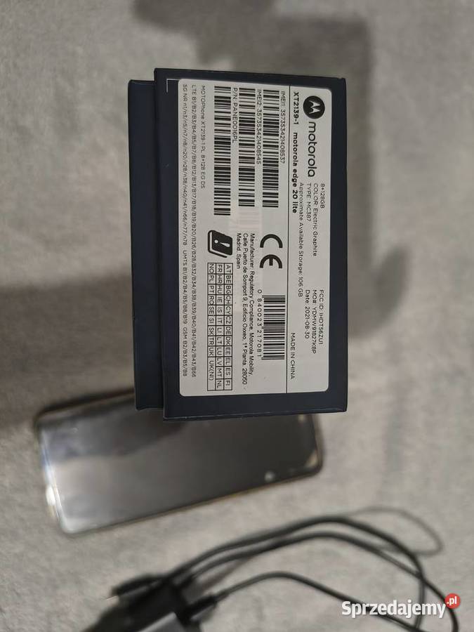 Motorola Edge 20 Lite 8128 GB Żagań sprzedam