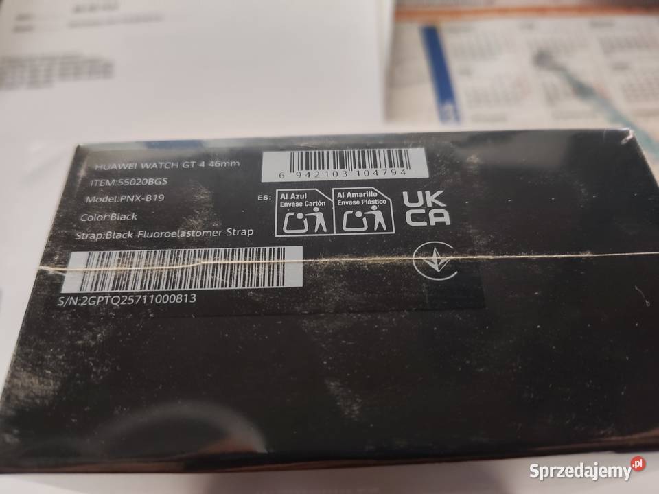 Huawei watch gt 4 czarny nowy nie otwierany Biała Podlaska sprzedam