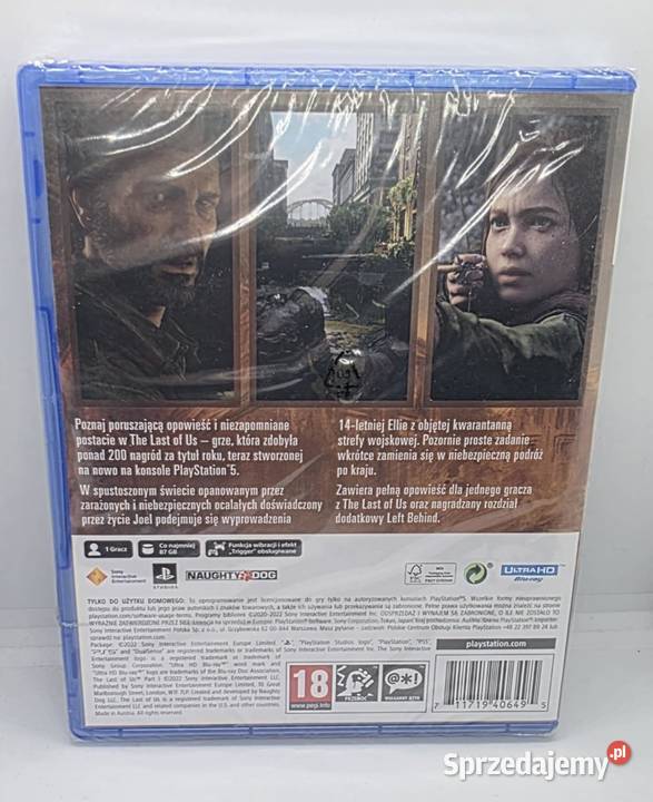 Gra The Last Of Us Part I 5 NOWA warmińsko-mazurskie Elbląg