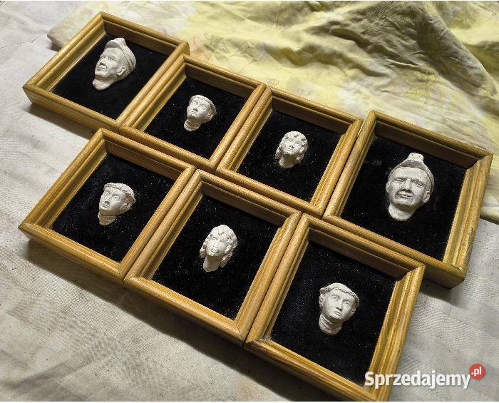 Głowy Cepelia pamiątka PRLu dolnośląskie Góra sprzedam