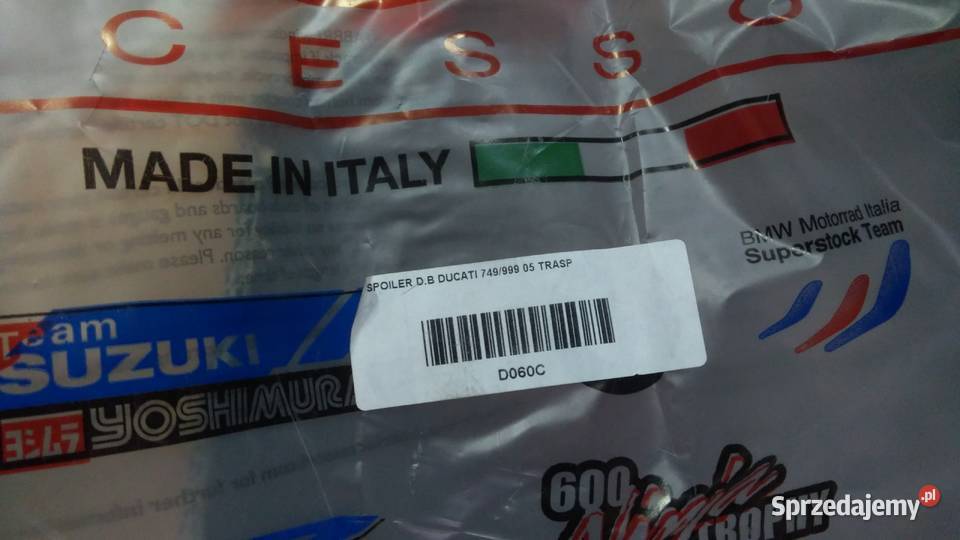 SZYBA OWIEWKA DUCATI 759 999 FABBRI MADE IN Bielsk Podlaski