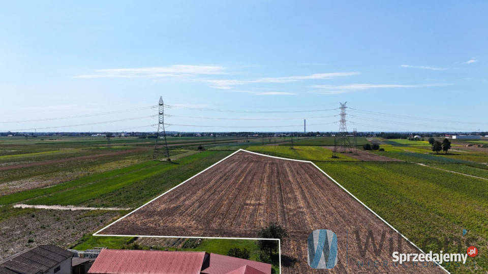 sprzedaży działki 23729m2 Pogroszew Nowowiejska