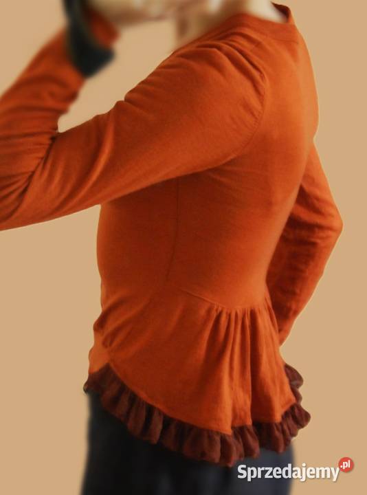 Burberry włoski kardigan sweterek damski S XS Lublin