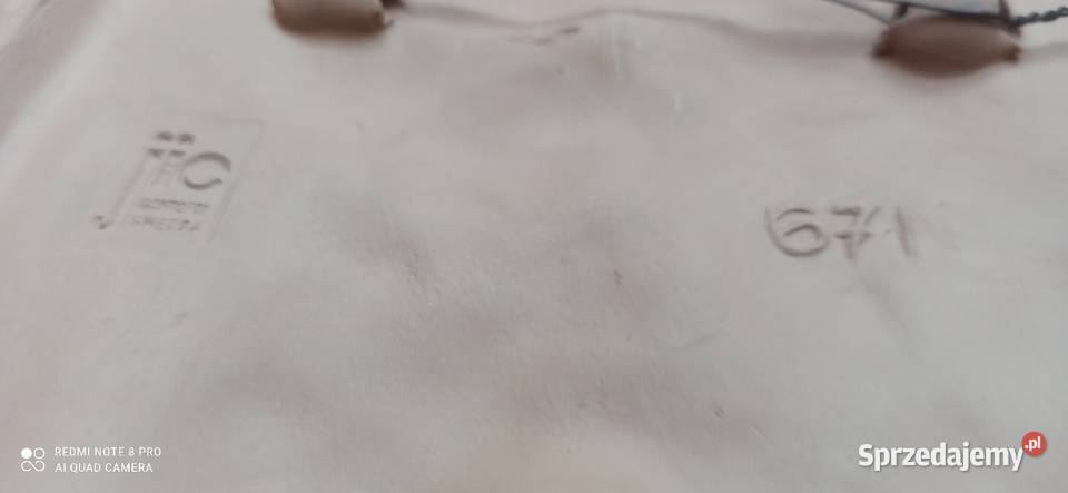Kafel ceramiczny z Parą Sygnowany Jie Gantofta Gdańsk