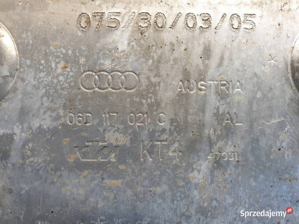 VW Golf V 20 FSI OBUDOWA FILTRA OLEJU podstawa lubelskie Janów sprzedam