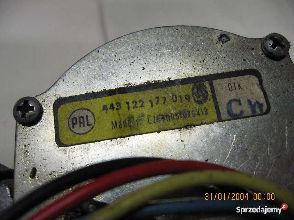 SKODA nowy silnik wycieraczek PAL auto PRL Przemyśl