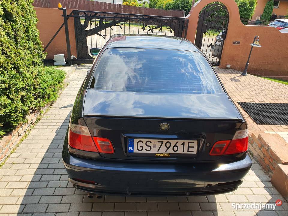 BMW e46 323CI Coupe R6 25 benzyna LPG hak klima warmińsko-mazurskie Olsztyn sprzedam