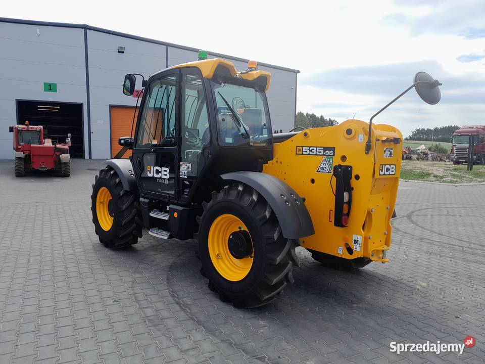 ŁADOWARKA TELESKOPOWA 95 METRA JCB 53595 MANITOU Krotoszyn
