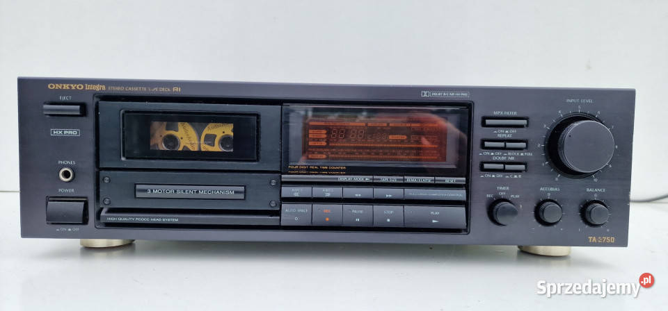 Magnetofon Onkyo Integra TA2750 Stereo Cassette Międzychód