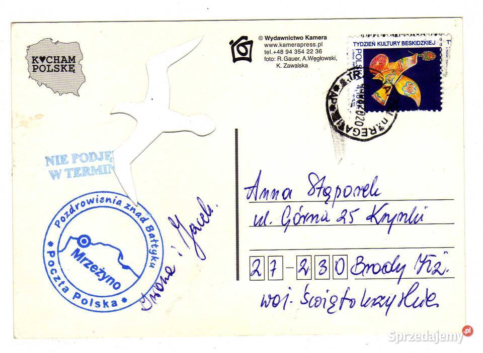 MRZEŻYNO POCZTÓWKA WIDOKOWA Krynki