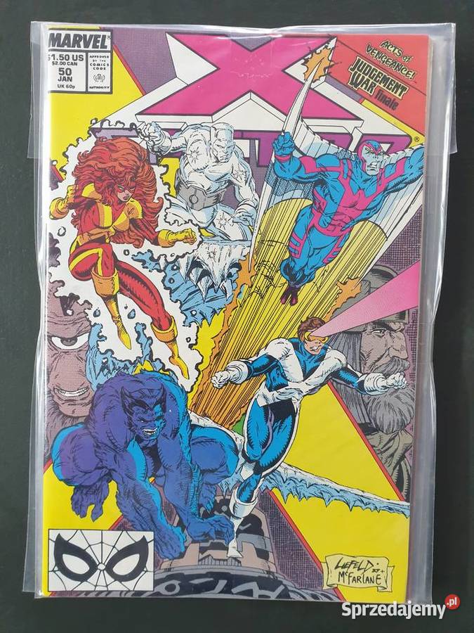 XFactor Judgment War zestaw 8 komiksów Marvel pomorskie Gdynia sprzedam