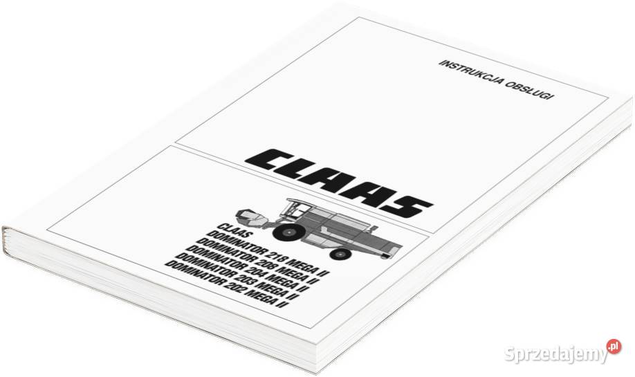 Claas 202 203 204 218 208 Instrukcja obsługi Szamotuły