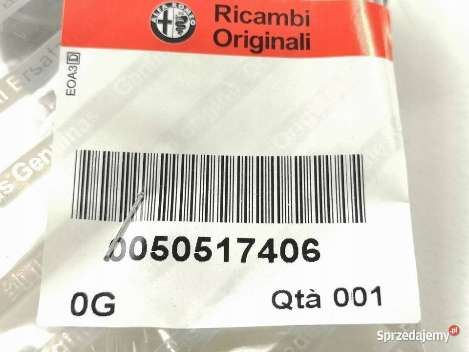 ZNACZEK EMBLEMAT MOVING ALFA ROMEO 147 0010 ORI lubelskie