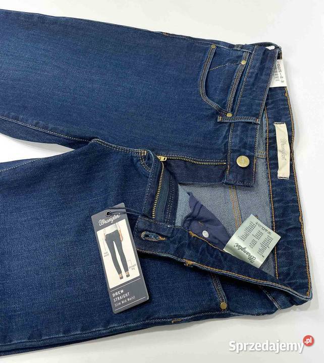 Spodnie damskie Wrangler Drew Straight W28 L34 Pisz sprzedam