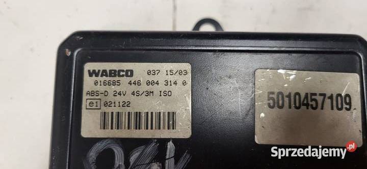 STEROWNIK ABS WABCO 4460043140 ciężarowe Mojusz