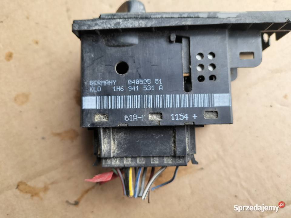 GOLF III 1H6941531A WŁĄCZNIK PRZEŁĄCZNIK ŚWIATEŁ Kamień-Kolonia