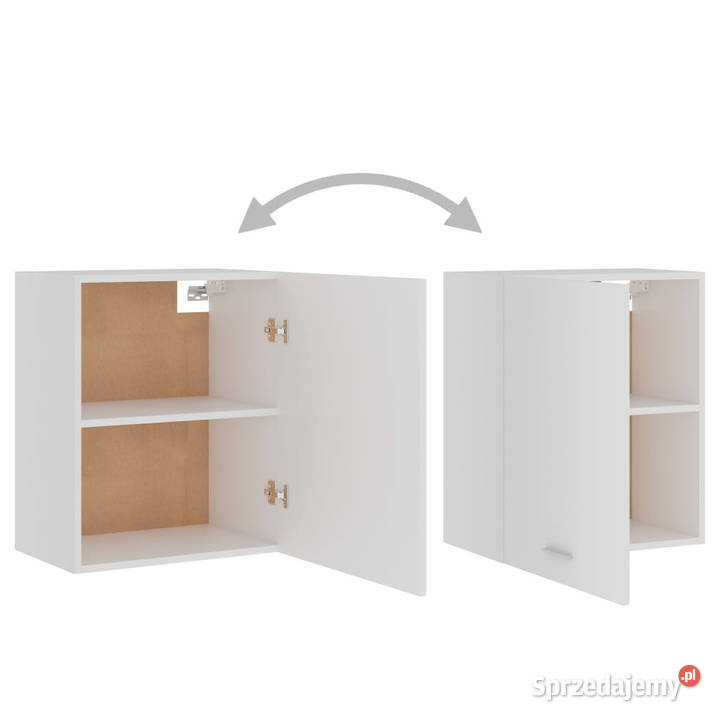 Szafka wisząca biała 50x31x60 materiał mazowieckie Warszawa