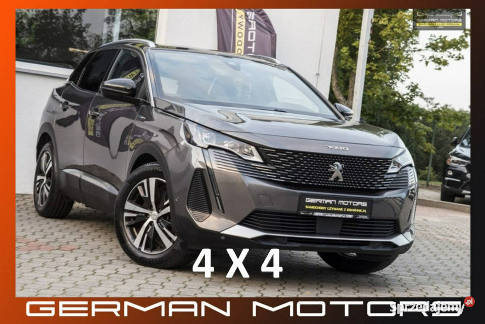 Peugeot 3008 GT line 4x4 Kamera Cofania Virtul elektrochrom. lusterko wst. Gdynia