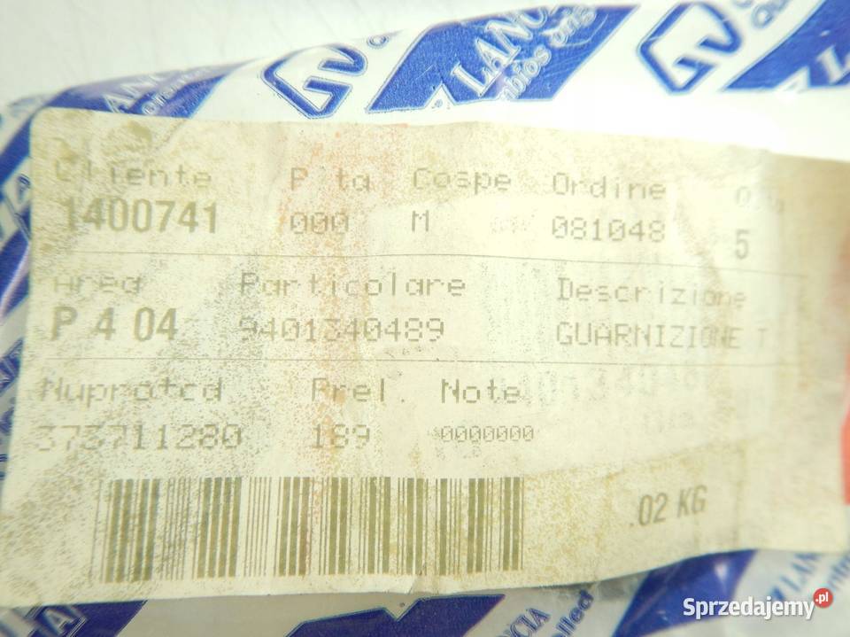 USZCZELKA TERMOSTATU FIAT ULYSSE SK Z DUCATO osobowe