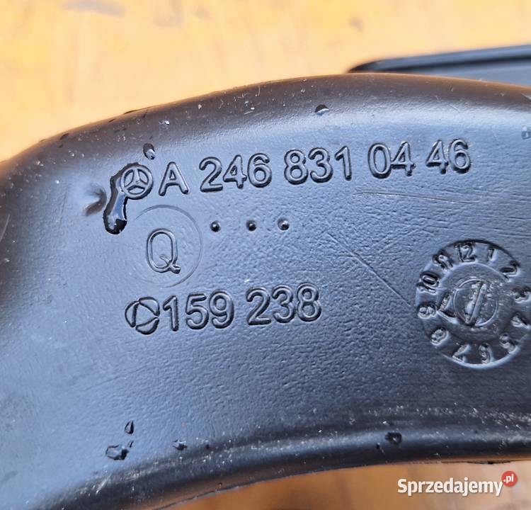MERCEDES W117 CLA W246 B KOLANO WLOTU POWIETRZA Radom sprzedam