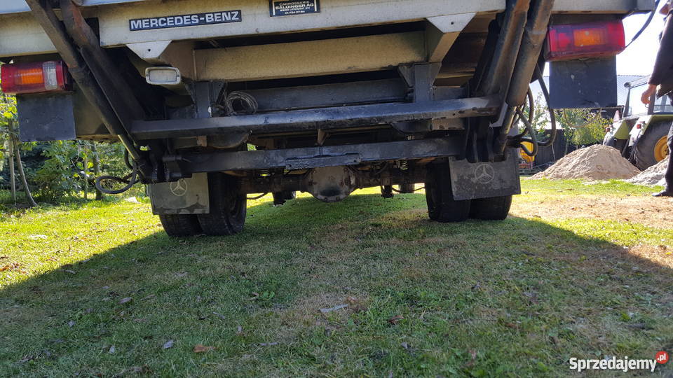Mercedes 409D KACZKA Bliźniak Winda Alu burty Samochody dostawcze Przytyk
