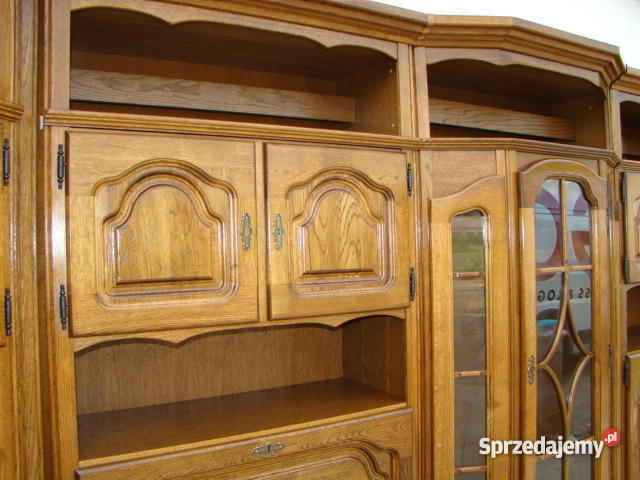 Meblościanka dębowa narożna Bezpłatny Międzychód