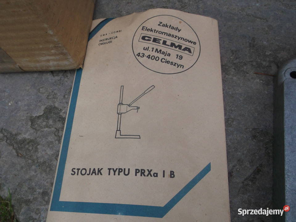 Stojak wiertarki Celma PRXa 1B Ręczne lubelskie Sobieska Wola Pierwsza
