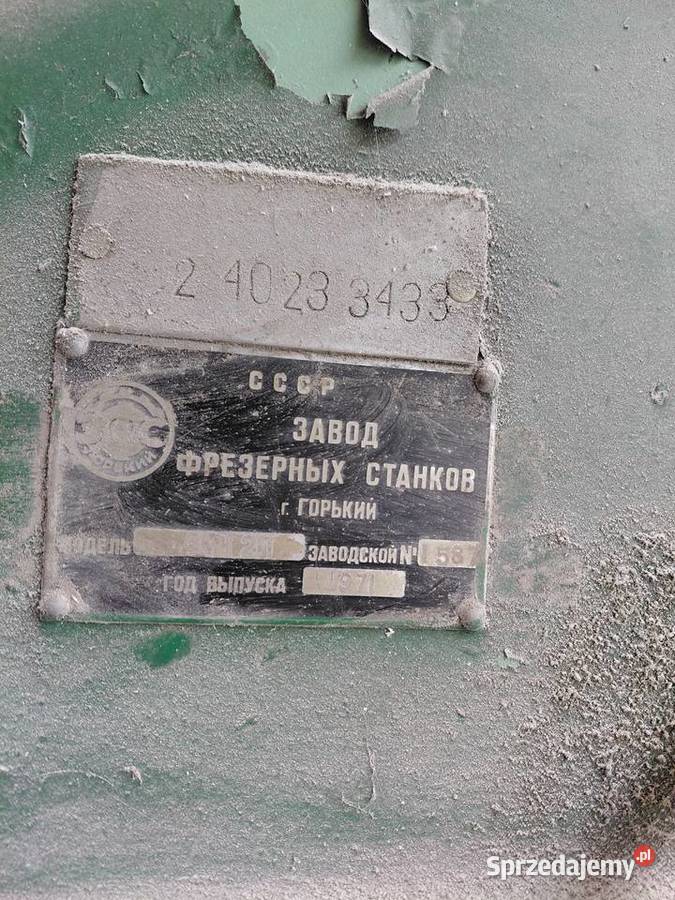 Frezarka sprawna Produkcja Mielec sprzedam