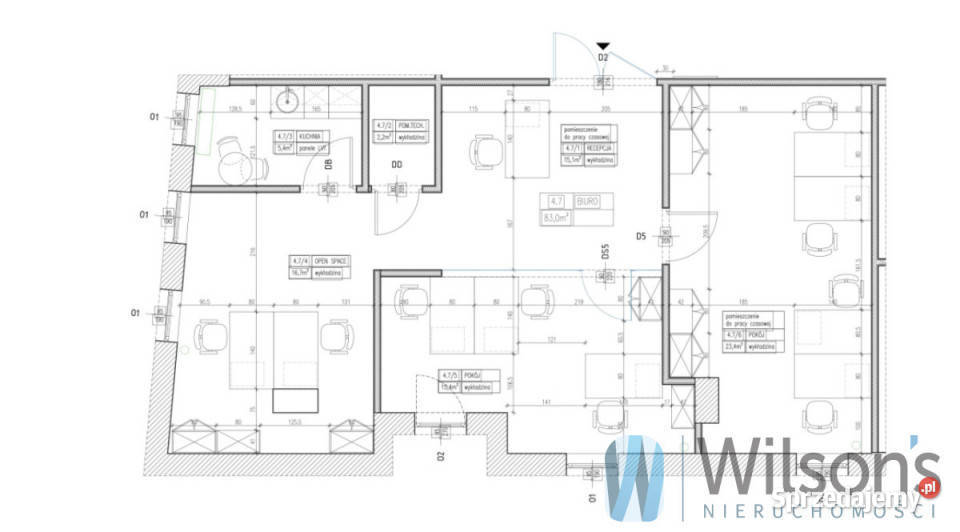 Lokal Warszawa Żelazna 83m2 sprzedam