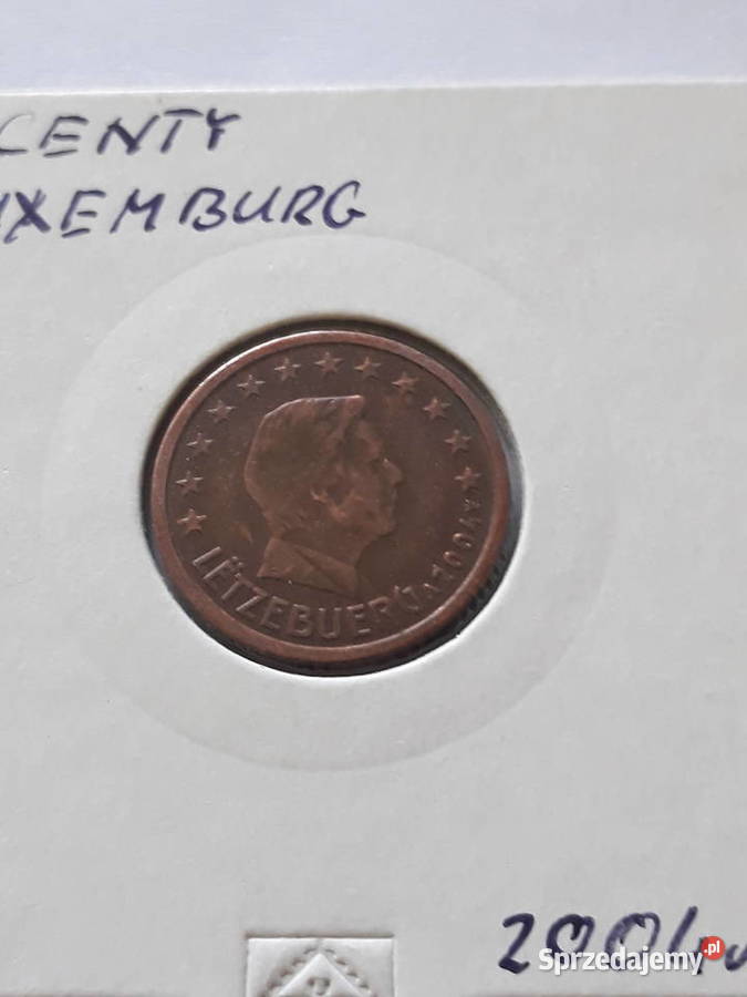 2 Eurocenty Luksemburg 2004 r