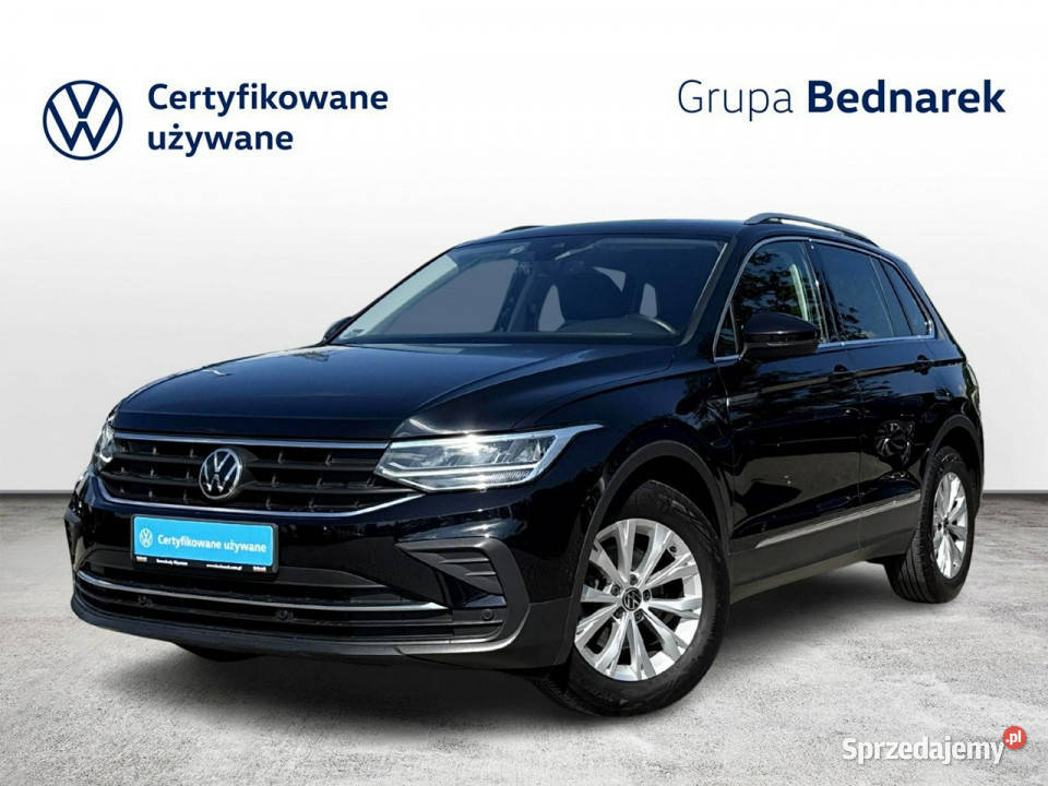 Volkswagen Tiguan Bezwypadkowy Salon Polska asystent pasa ruchu Łódź