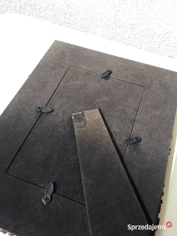 Ramka Glamour złote i brązowe cekiny odwracalne Warszawa