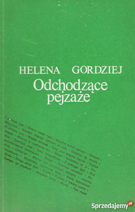 Odchodzące pejzaże H Gordziej Puławy