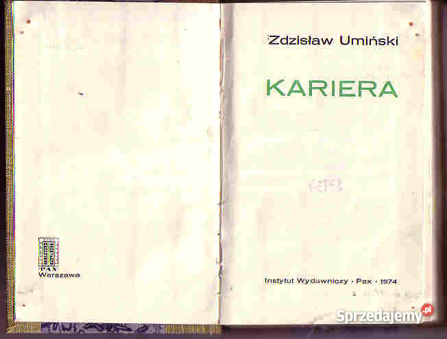 3825 KARIERA ZDZISŁAW UMIŃSKI Czyrna sprzedam