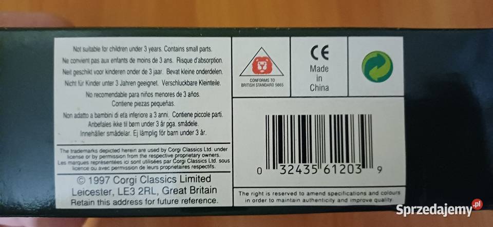 Model
samochodu Eddie Stobart Ltd Express Turek