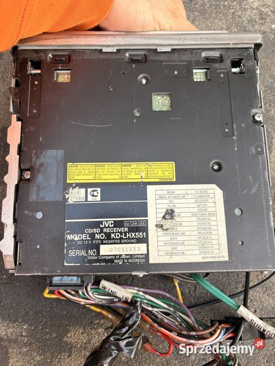 Radio JVC KD LHX551 dolnośląskie Strzelin