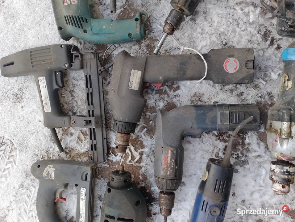 Wkrętarka wiertarka wyrzynarka taker Bosch Wiertarki i wkrętarki łódzkie Pabianice
