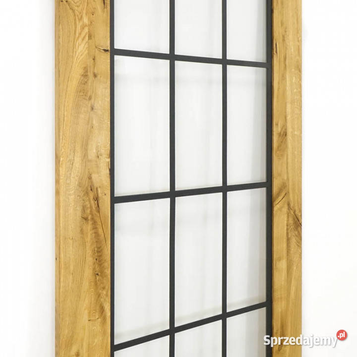Drzwi przesuwne drewniane dębowe SZPROS Blaty Chmielnik