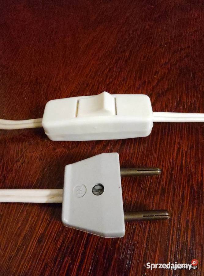 Lampa porcelanowa Holandia 1940 oryginał vintage