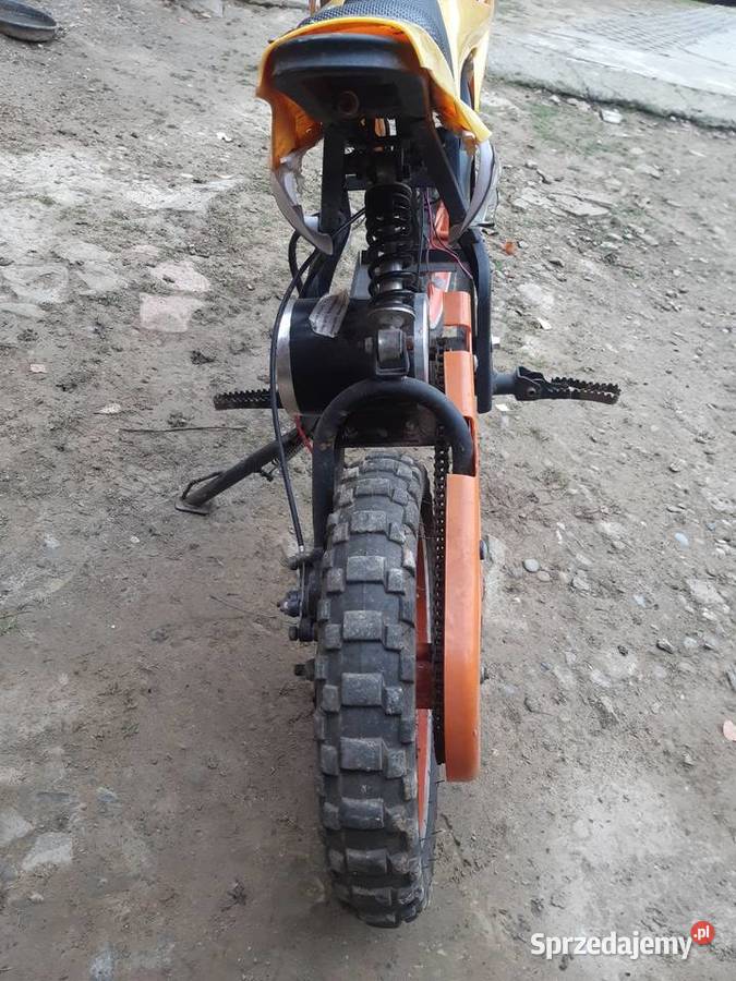 Mini cross elektryczny uszkodzony