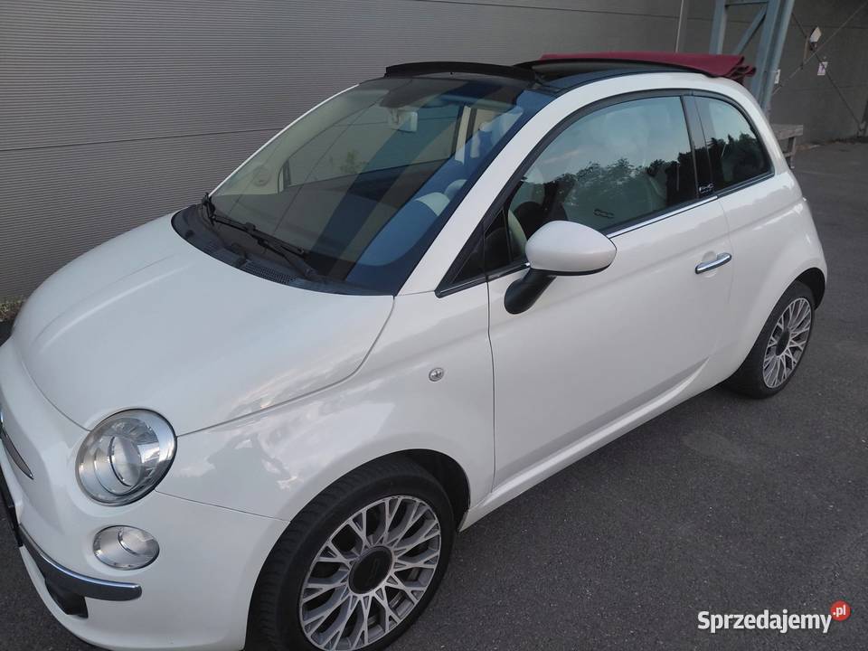 FIAT 500C 2011r 14 16V LOUNGE 101 Przeb100 ABS sprzedam