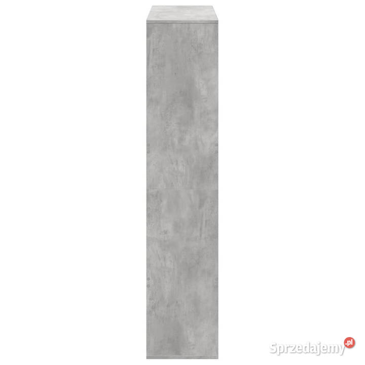 Regał szarość betonu 100x33x1565 materiał mazowieckie Warszawa
