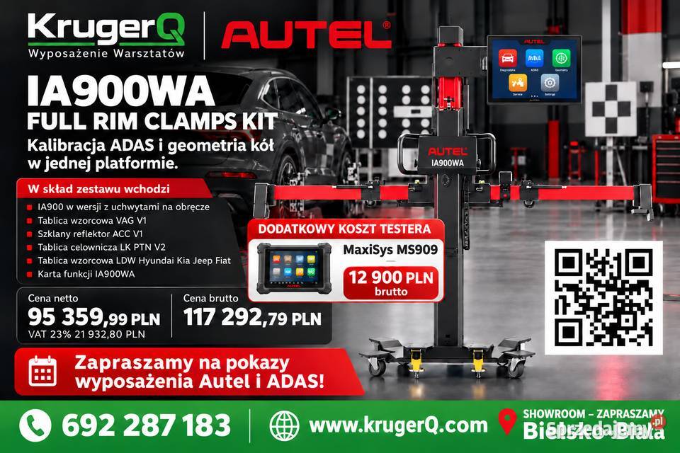 Autel IA900WA Pakiet ADAS BASIC TIRE Bielsko-Biała sprzedam